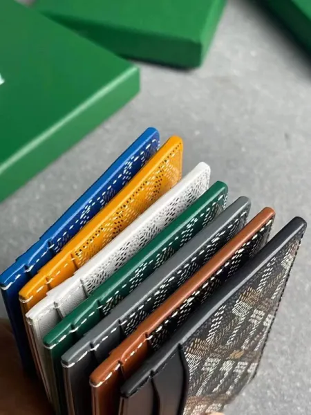 Goyard Saint Sulpice Card Holder Green - 6