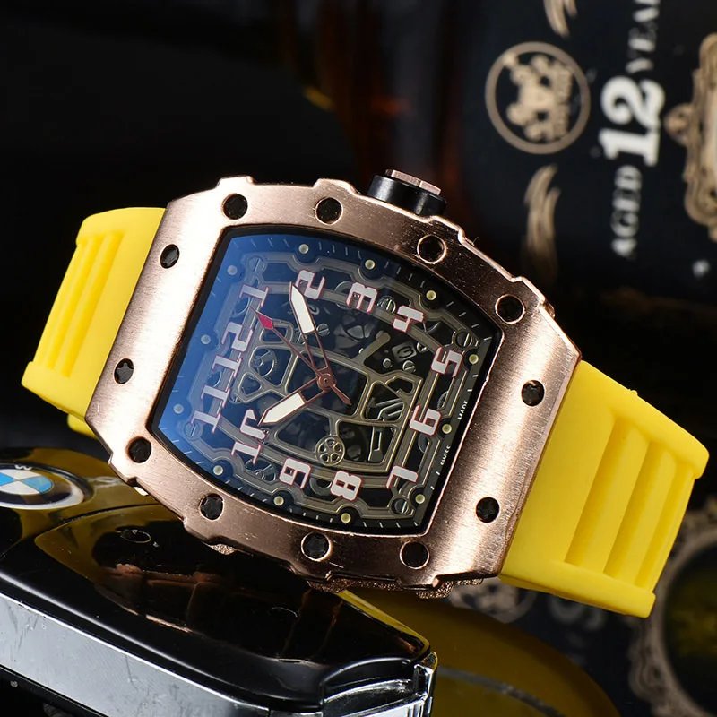 Gold with Yellow Strap