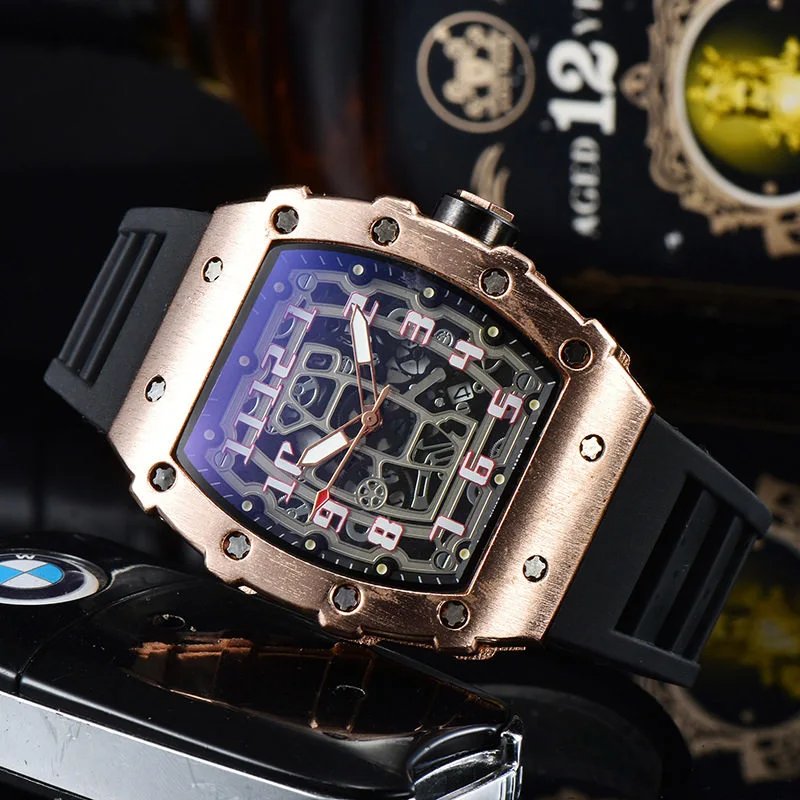 Gold with Black Strap