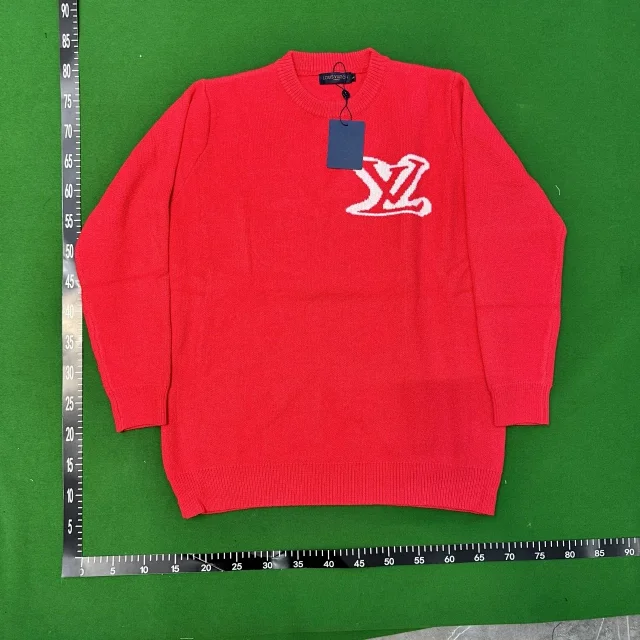 Louis Vuitton Knitwear LM01-LL Crewneck LV Logo Sweater product detail image 13