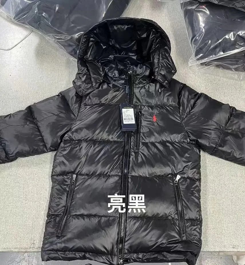 亮黑色-高品质-90%白鹅绒-（细节更好）