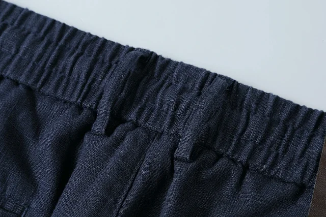 Loro Piana Trousers Elasticated Waistband with Buttoned Back Pocket product detail image 32