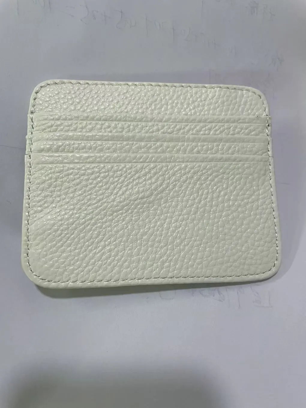 Chrome Hearts Card Holder Black Pebbled Leather - 5