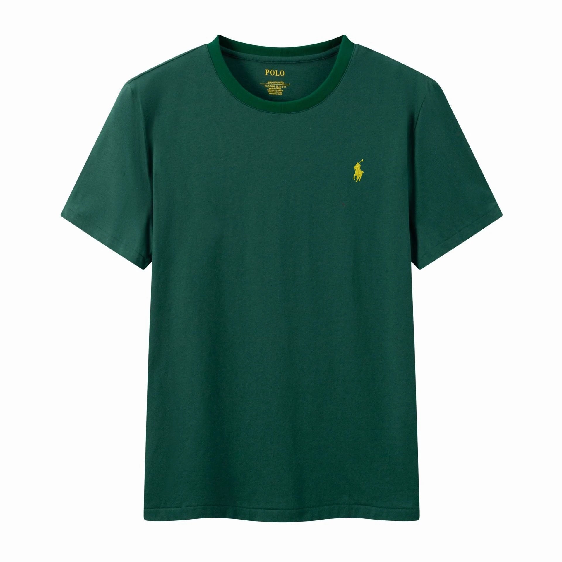 Crewneck Green-Yellow Logo
