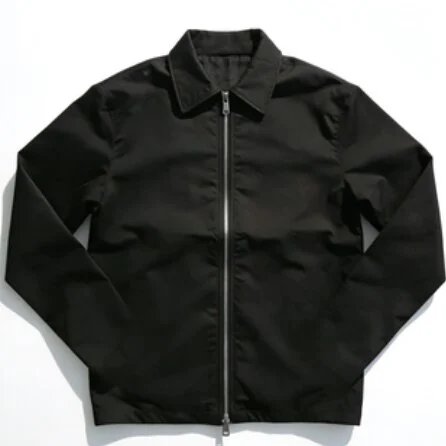 Two-Tone Hooded Jacket with Embroidered Combat Code Left Waist Inner Striped Panel 66072904