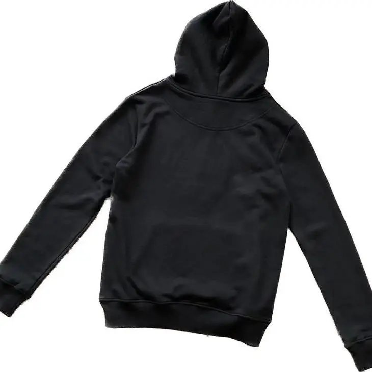 Left Embroidered Small Size Same Round Rope Three Color Pulley Belly Hoodie Set 66072709