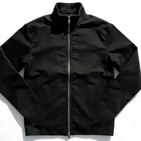 Left Embroidered Beibei Black Shoulder Collar Six Color Fleece Coat 66073020
