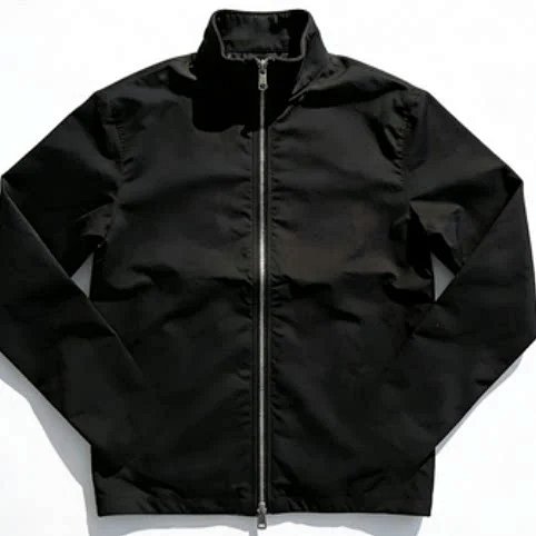 Left Embroidered Beibei Black Shoulder Collar Six Color Fleece Coat 66073020