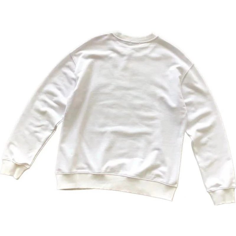Left Embroidered Waistle Two Color Round Neck Long Sleeve 66080914