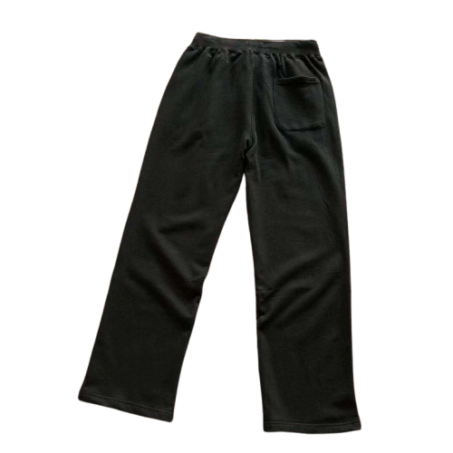 Left Hidden Zipper Pocket, Embroidered Beibei Below, Horizontal Zipper Pocket, Two-Tone Straight Leg Pants 66072719