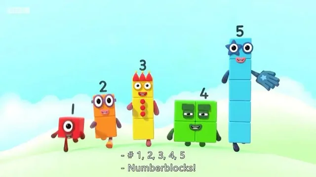 .numberblocks数字积木BBC英语动画片英文数学启蒙4季高清视频