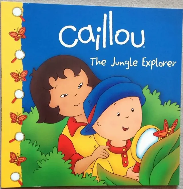 卡由Caillou英语动画片中英文版全5季高清1080+字幕绘本台词