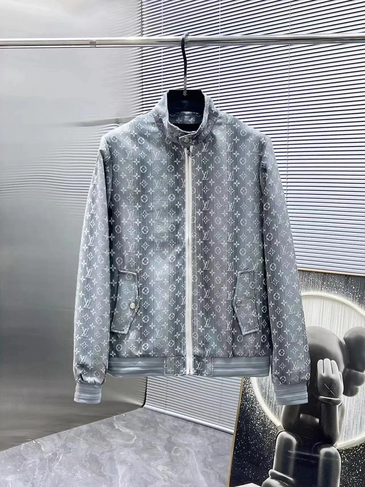 Louis Vuitton Monogram Checkerboard Denim Jacket product photo 3
