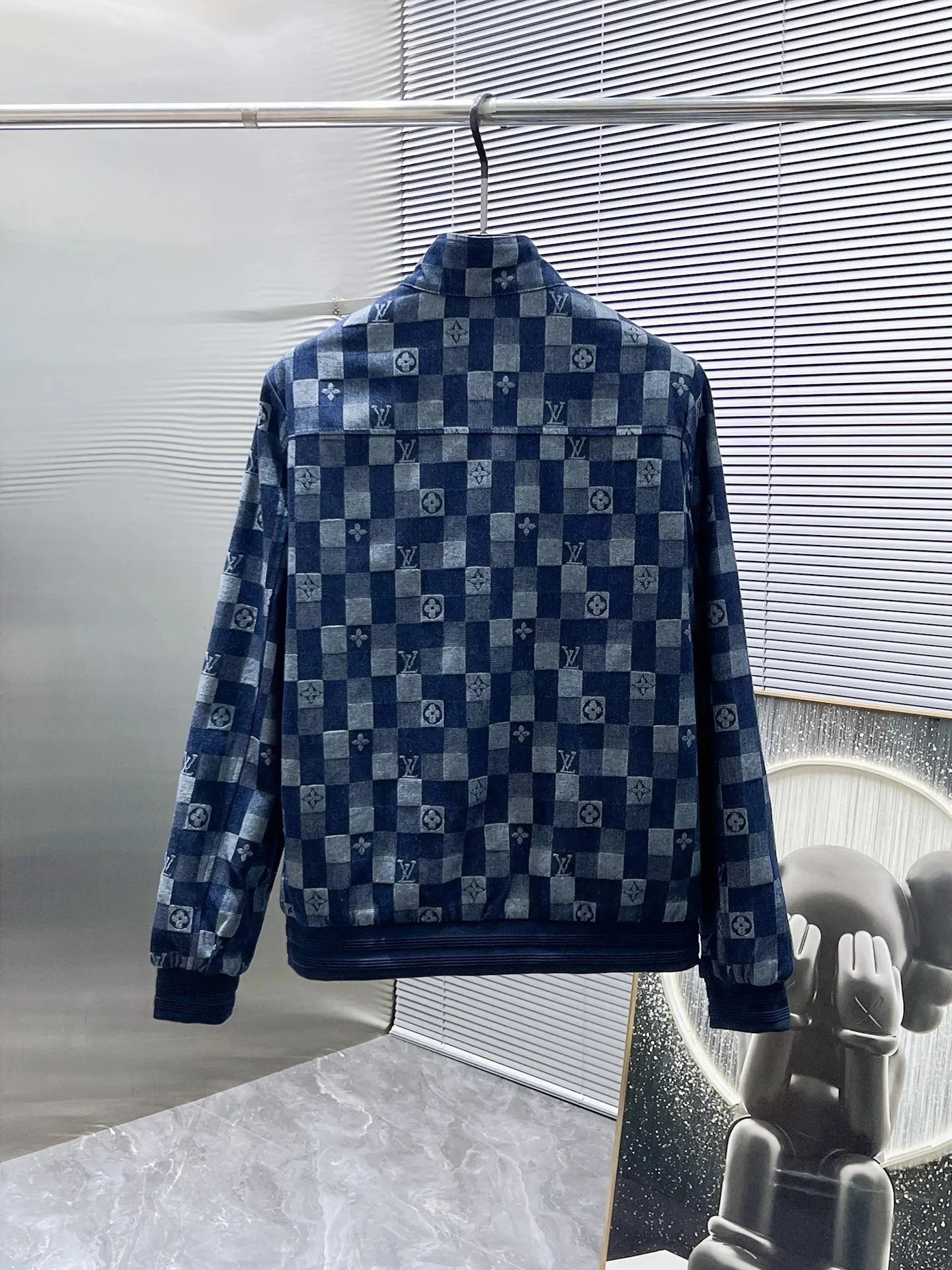 Louis Vuitton Monogram Checkerboard Denim Jacket product photo 2