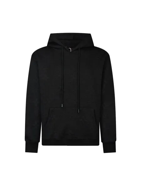 Louis Vuitton Monogram Jacquard Hoodie Black - 1