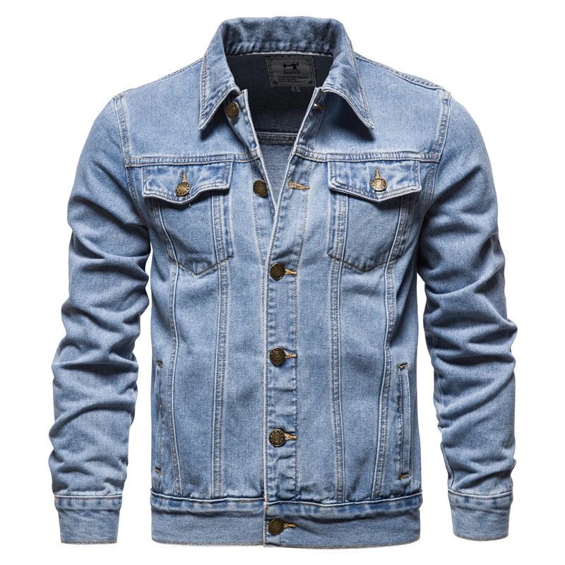 8007 jacket - light blue