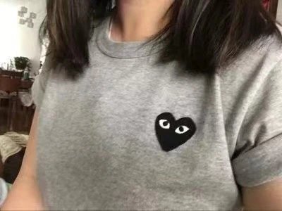 Grey + Black Heart