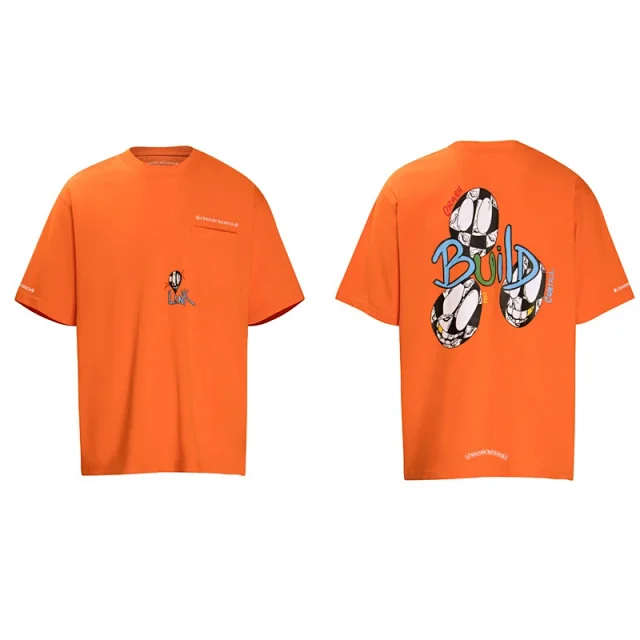 Chrome Hearts T-Shirts Short-Sleeve T-Shirt with Cross Graphic Print product detail image 17