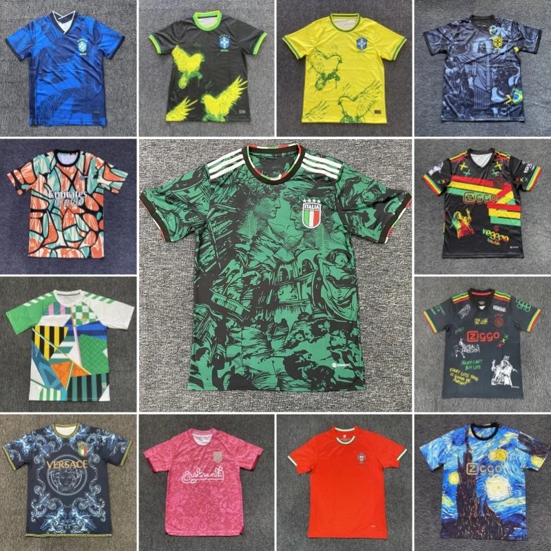 2022 Brazil jerseys World Cup Argentina France Japan short sleeved fan edition embroidered factory football jersey