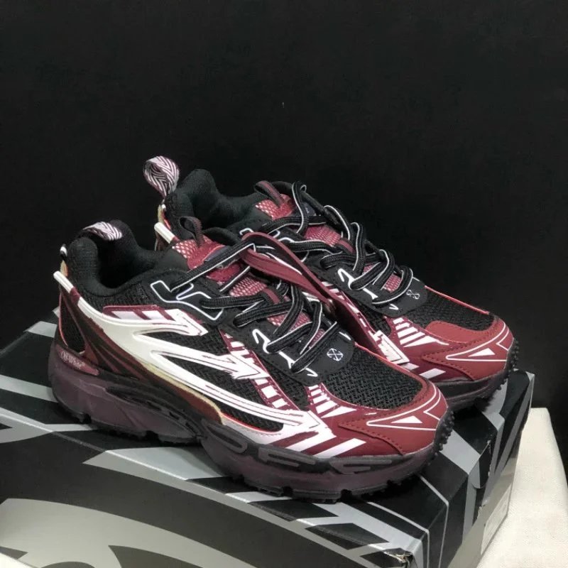 Off-White Sneakers ODSY-1000 — Dark red