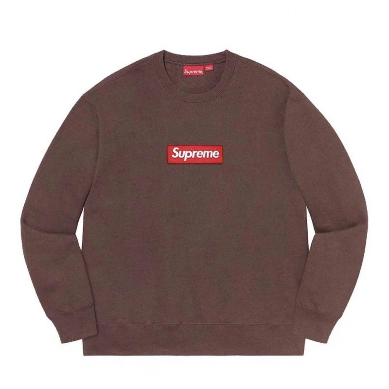 E554 22FW Crewneck Brown