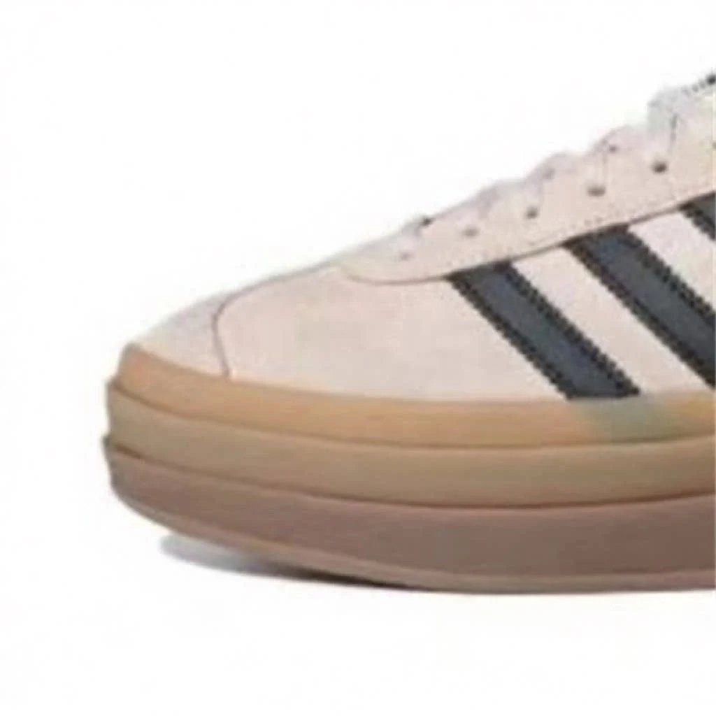 Unbranded Sneakers Three-Stripe Platform — Thick bottom/meat powder black IE0429