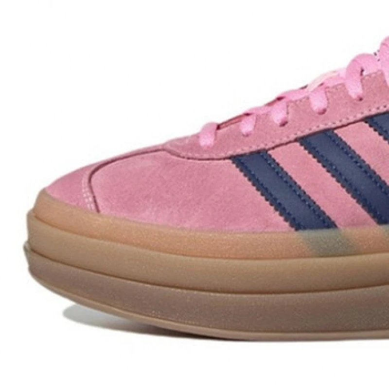 Unbranded Sneakers Three-Stripe Platform — Thick bottom/pink blue