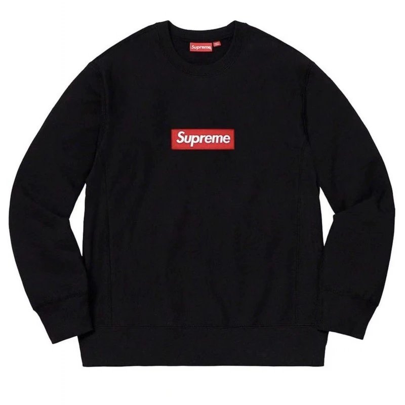 E554 22FW Crewneck Black