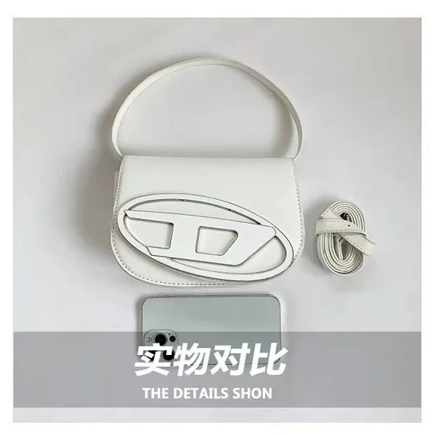 Diesel Shoulder Bags 1DR oval-logo bag product detail image 7