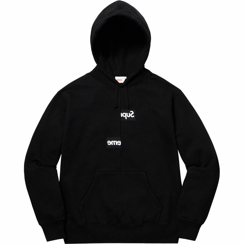 E504 Supreme CDG Split Box Collab Offset Black