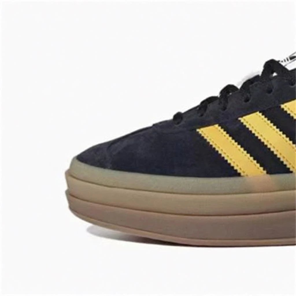 Unbranded Sneakers Three-Stripe Platform — Thick bottom black orange brown IE0422