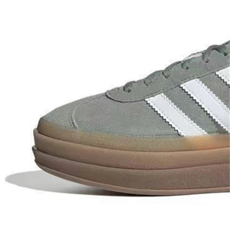 Unbranded Sneakers Three-Stripe Platform — peacock green