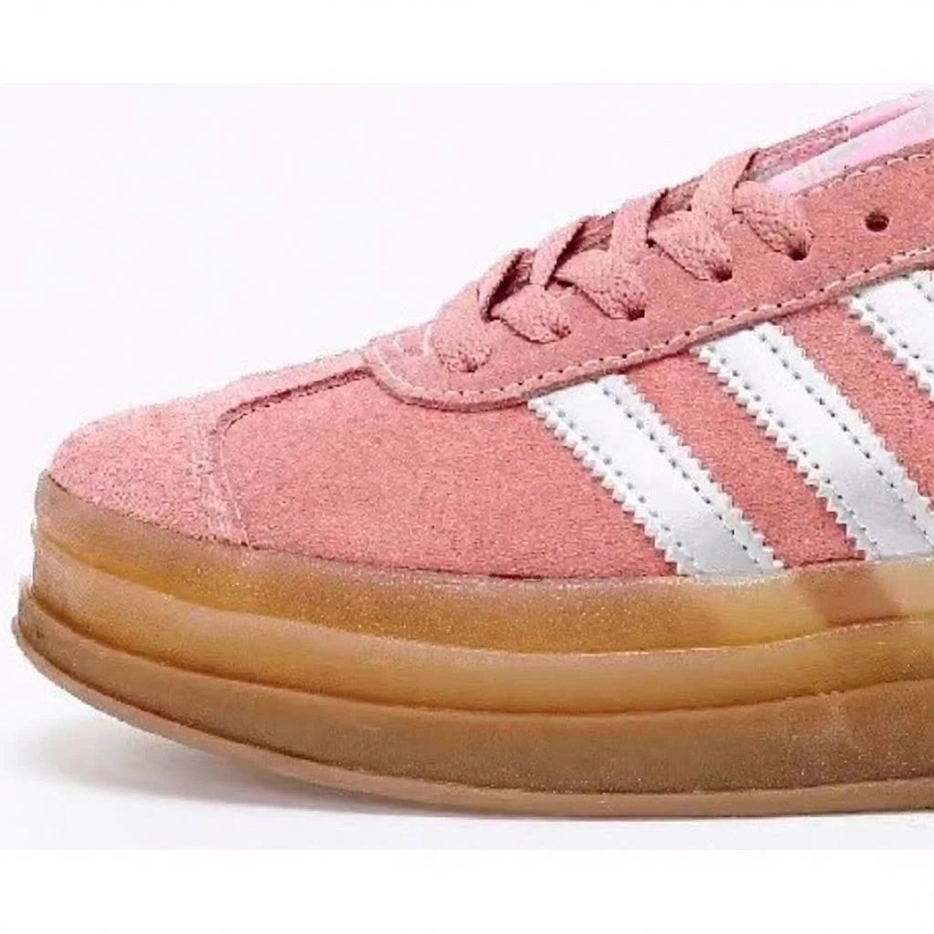 Unbranded Sneakers Three-Stripe Platform — Thick bottom/Silver powder