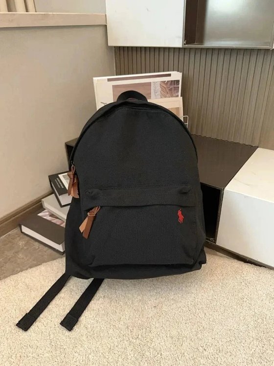 Ralph Lauren RL Classic Vintage Style Canvas Backpack for Men, Women & Couples