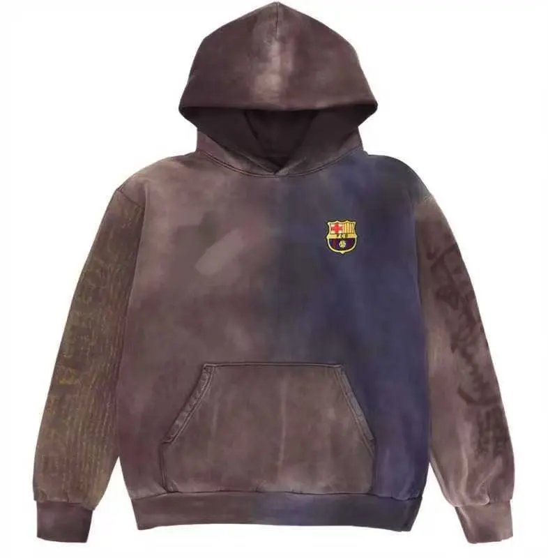 Purple brown hoodie