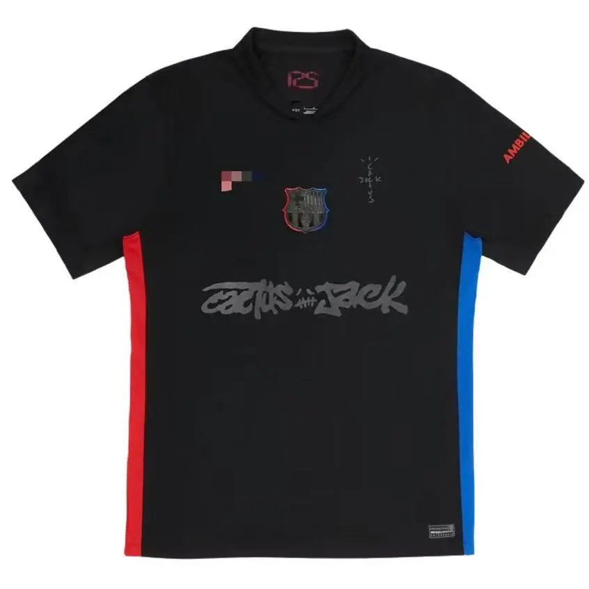 black T-shirt