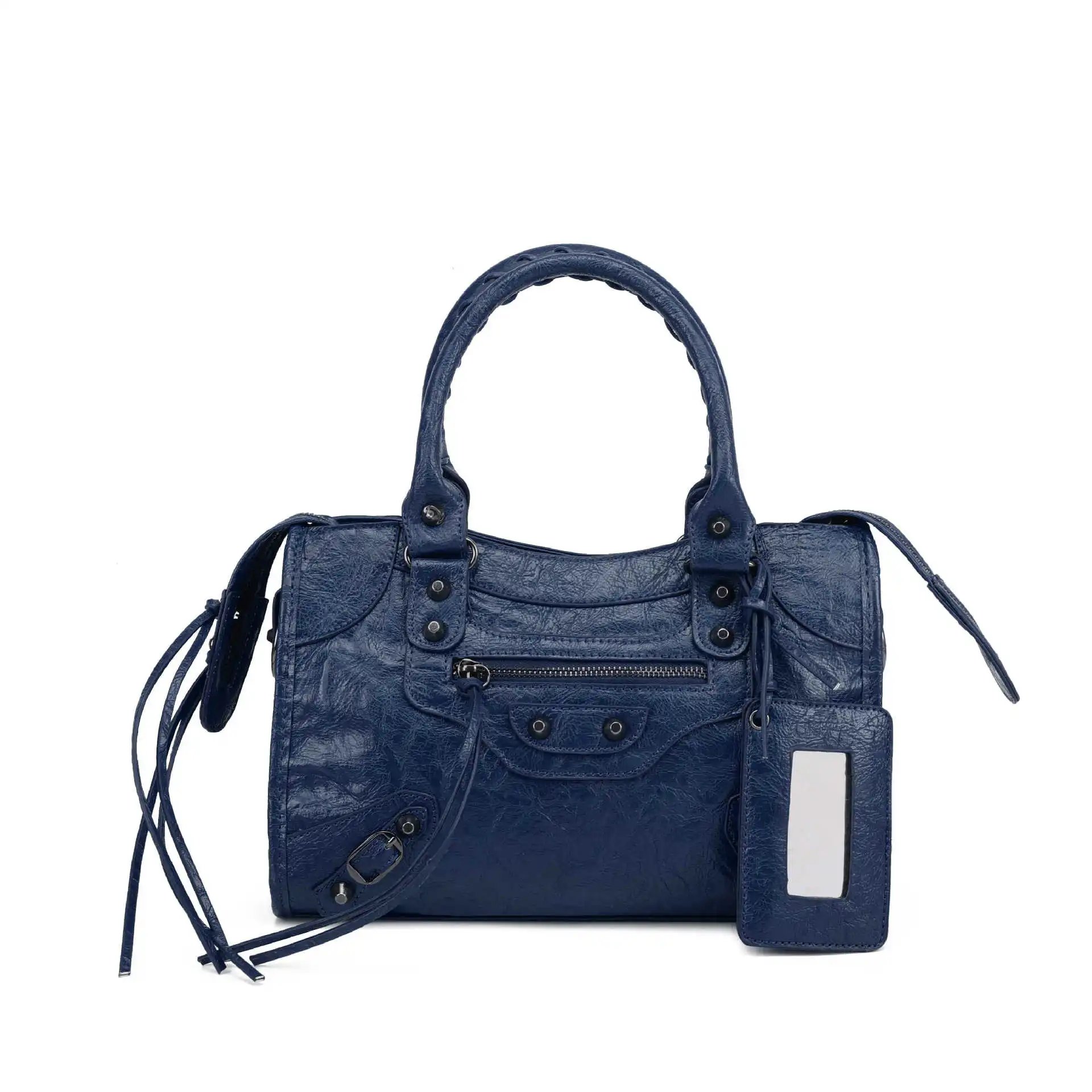 Women's handbags crossbody bag mini small Q version small and medium-sized tassel women's motorcycle bag hand-held single shoulder