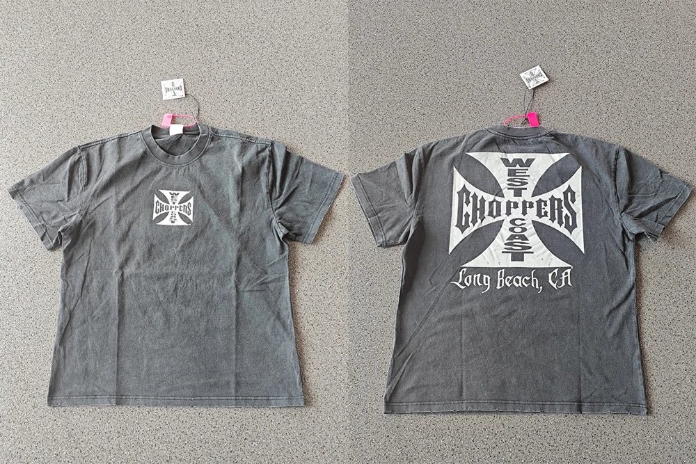 Wash black white cross 3506