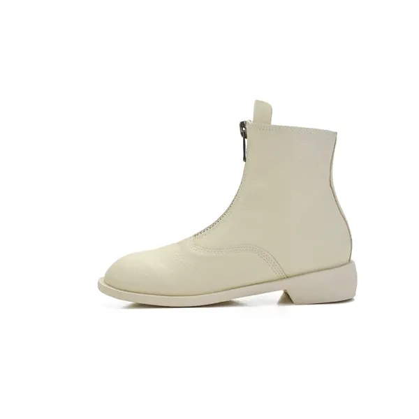 Maison Margiela Tabi Ankle Boot Beige Boots - 1