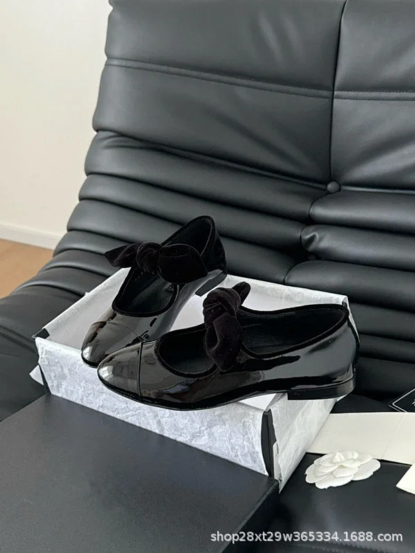 Unbranded Casual Shoes Bow Contrast-Toe Mary Jane and Mule product detail image 16