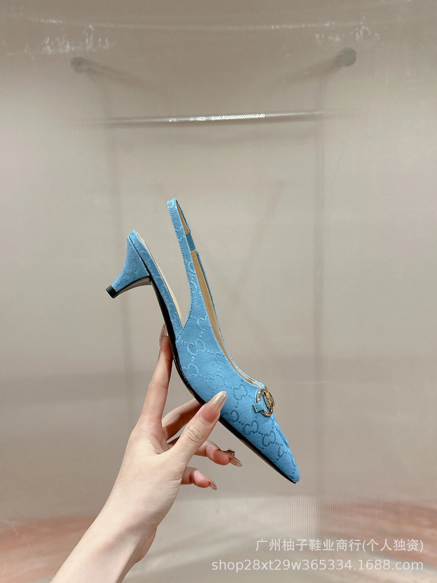 Gucci Horsebit Loafer-Style Slingback Black Heels - 14