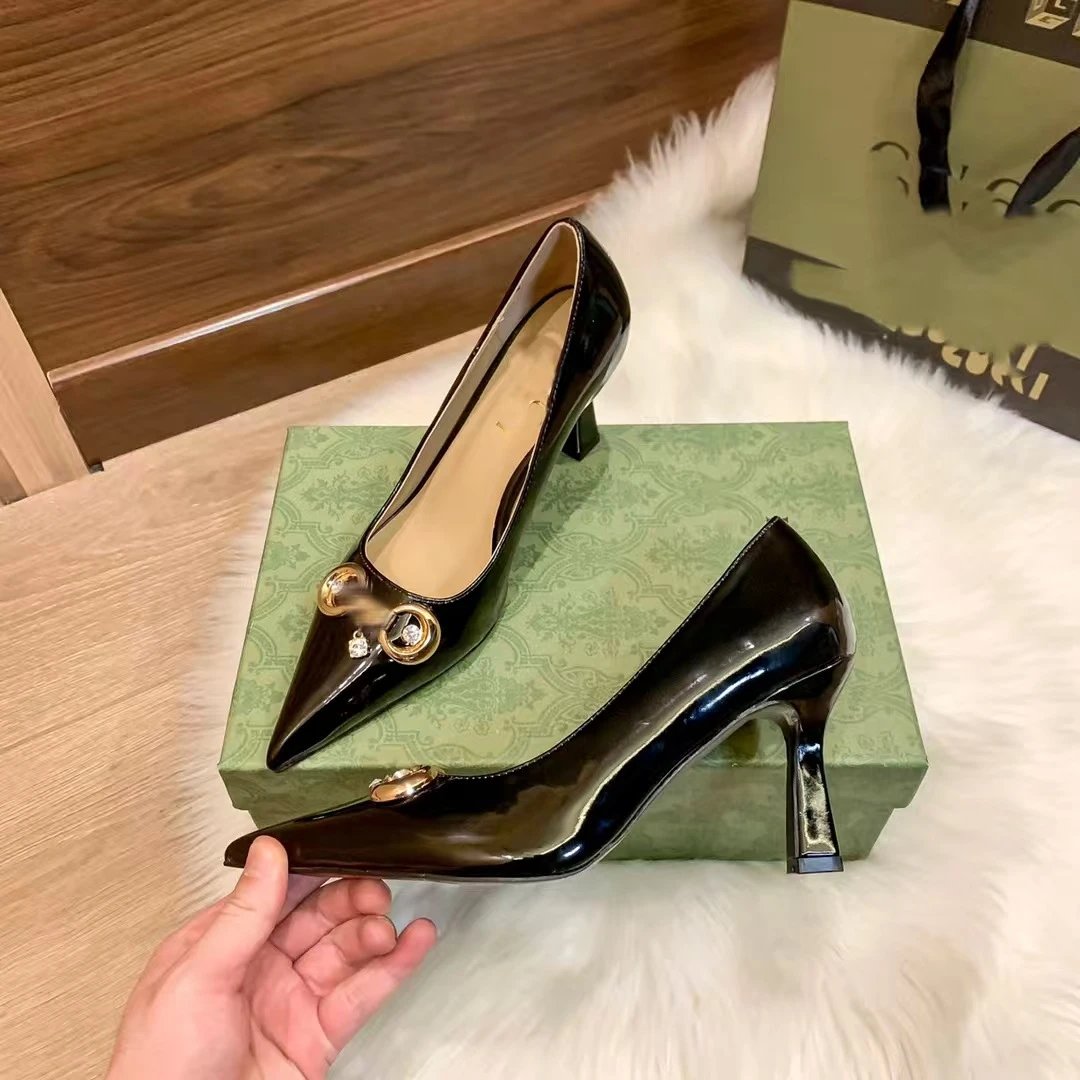 Gucci Marmont Horsebit Slingback Heels Gray Multicolor - 23