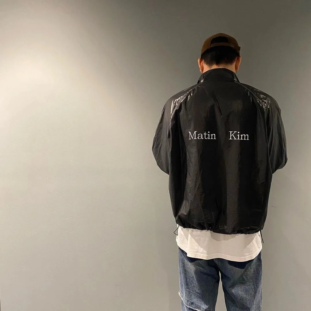 Matin Kim Windbreaker White Outerwear - 40