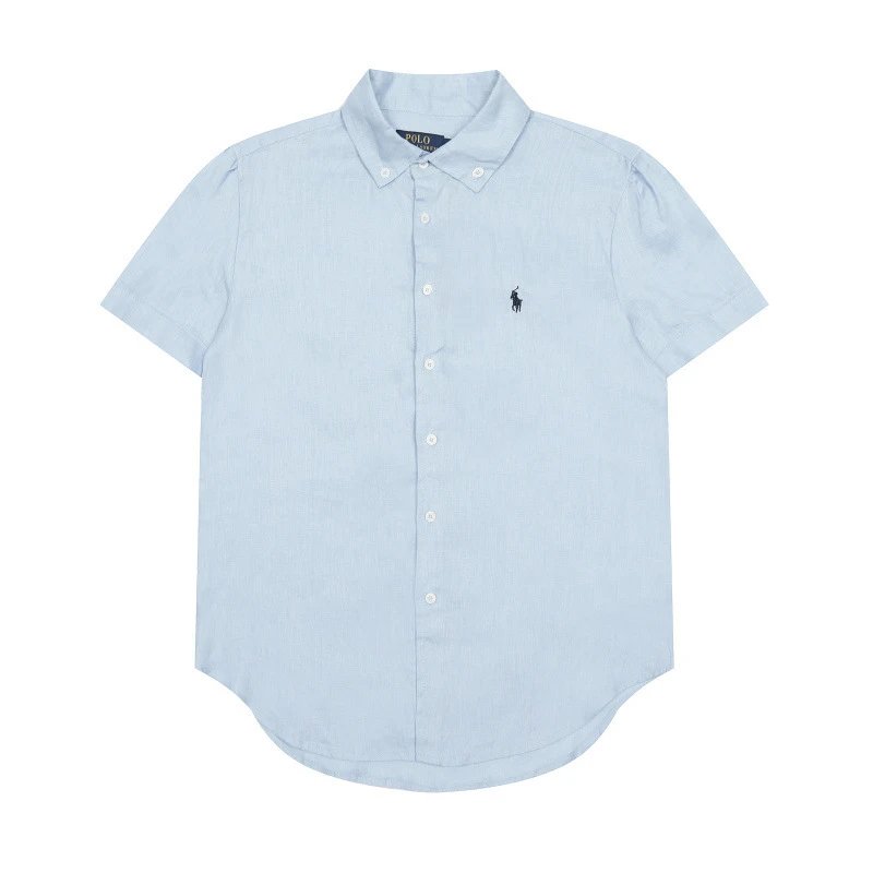 Polo Ralph Lauren Classic Fit Short-Sleeve Oxford Shirt Red - 33