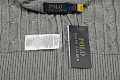 Ralph Lauren Cable Knit Cardigan Forest Green Cardigan - 14