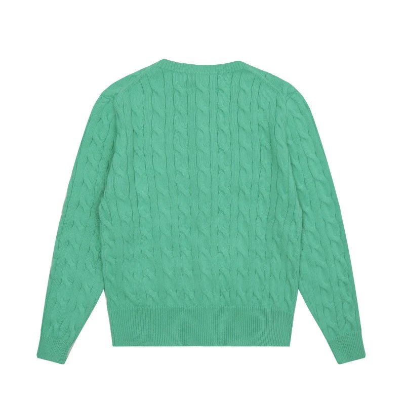 Ralph Lauren Cable Knit Cardigan Forest Green Cardigan - 39