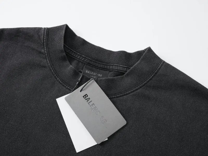 GRA Long Sleeve T-Shirt Black Washed - 8