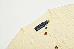 Ralph Lauren Cable Knit Cardigan Forest Green Cardigan - 13