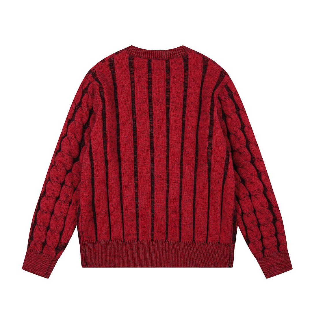 Polo Ralph Lauren Cable Knit Sweater Red - 4