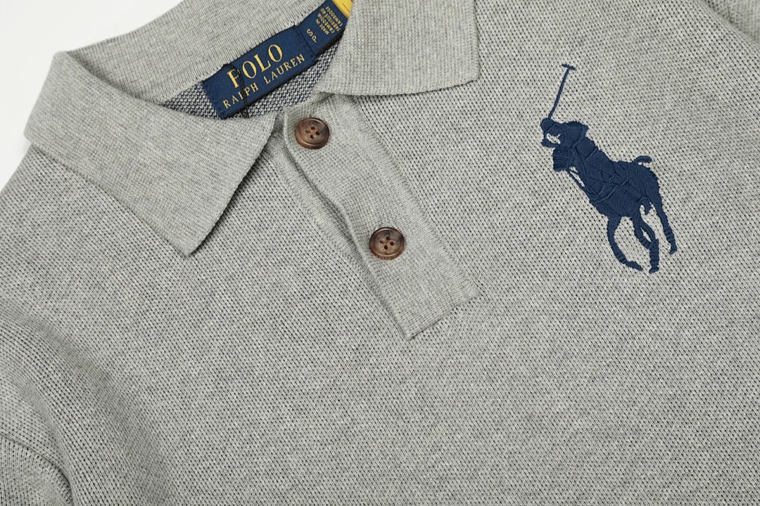 Polo Ralph Lauren Big Pony Knit Polo Navy - 12